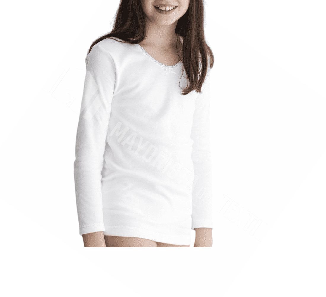 Camiseta Interior Niña 7010 Punt Nou