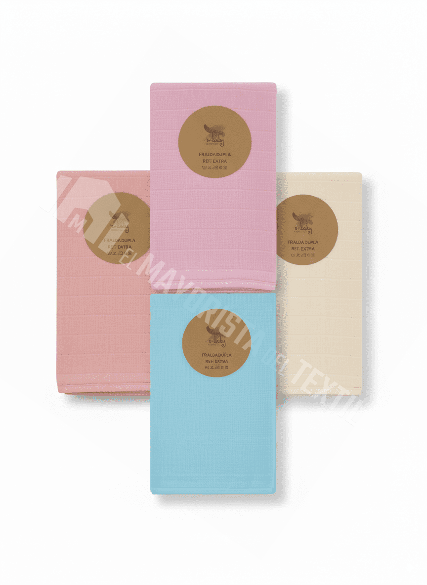 Pack 12 Gasas Lisas Bebé Baby Pecas