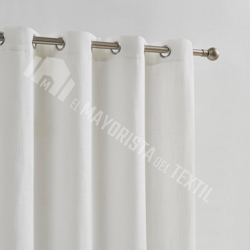 Cortina Rústica Lino 5340 Camaltex
