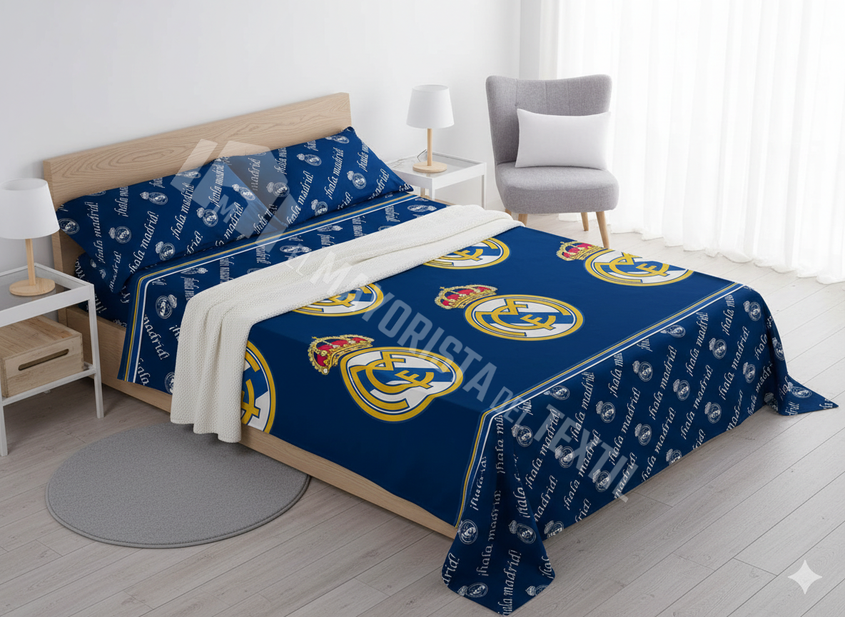 Juego de Sábanas Real Madrid Asditex
