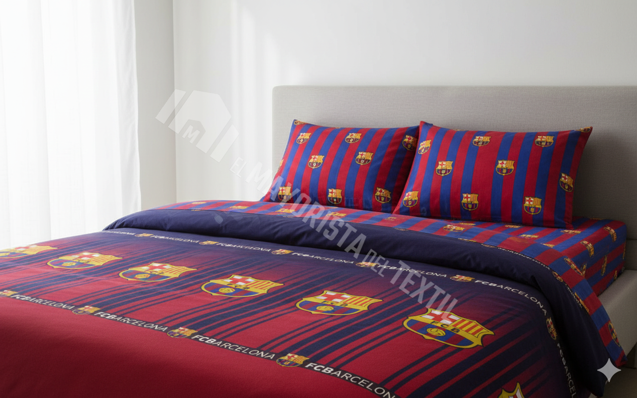 Juego de Sábanas FC Barcelona Asditex