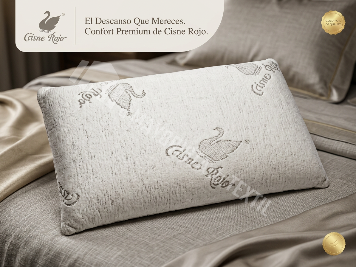 Almohada Viscoelástica Cisne Rojo